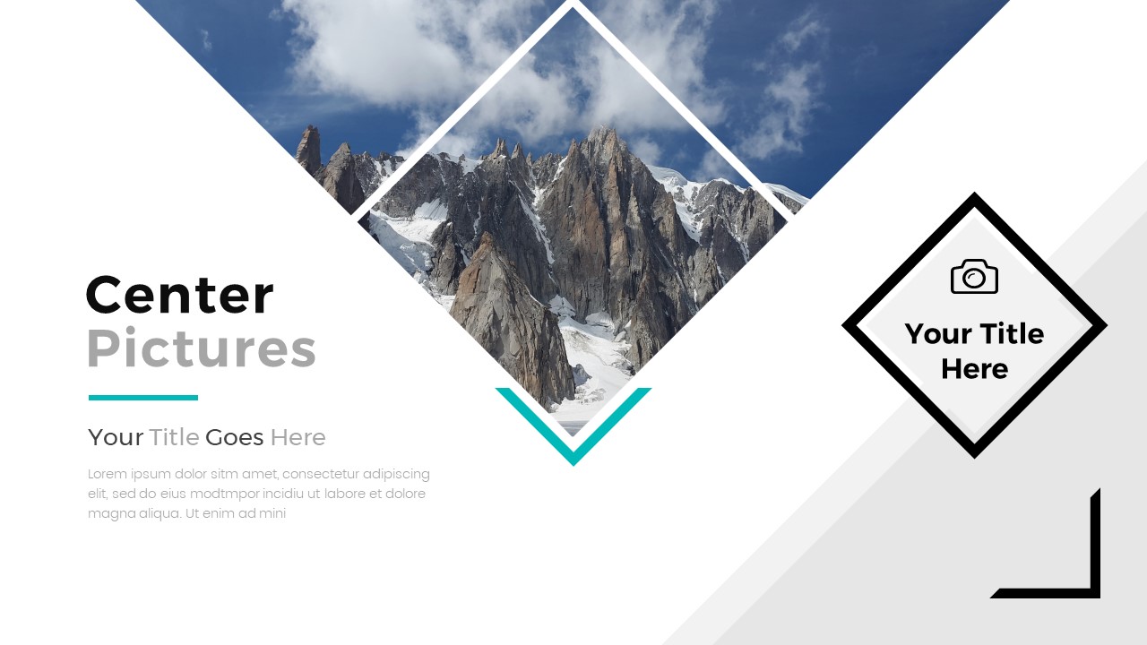 Mountain 2.0 Creativer Google Slide Template, Presentation Templates